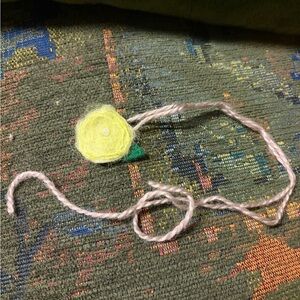 Handcrafted Yellow Flower headband